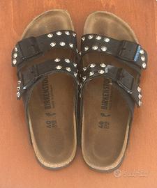 BIRKENSTOCK DONNA APERTE CON BORCHIE
