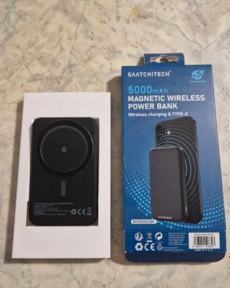 Power Bank magnetica wireless 5000mAh 