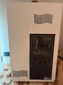Stufa a pellet  UNGARO con ventilazione