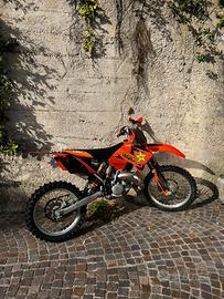 Ktm sx 125 2005 preparata gara