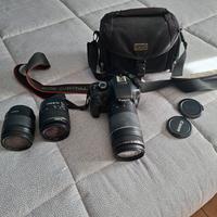  CANON 1100D CON 3 OBIETTIVI