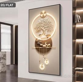 Arte murale astratta moderna 2D