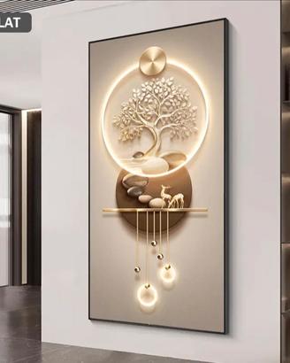 Arte murale astratta moderna 2D