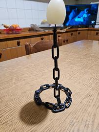 Candeliere in ferro nero