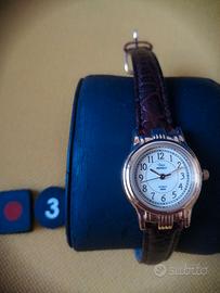 Orologio Tono d’oro  Vintage Indiglio Timex CR 121
