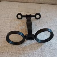 BUSSOLA VINTAGE CON SPECCHIETTO E BINOCOLO