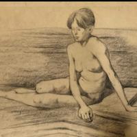 Quadro bozzetto scuola olandese 1895