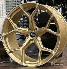 CERCHI IN LEGA AUDI R20 21 22 Matt Neodyme GOLD