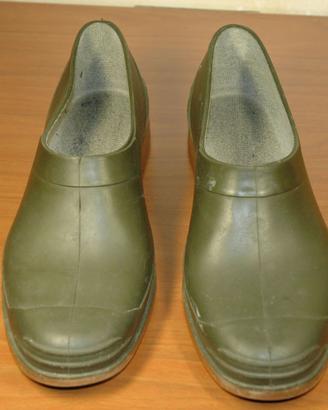 Scarpe da giardino in pvc verde taglia 41