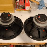 coppia woofer da 15 coassiali b&c