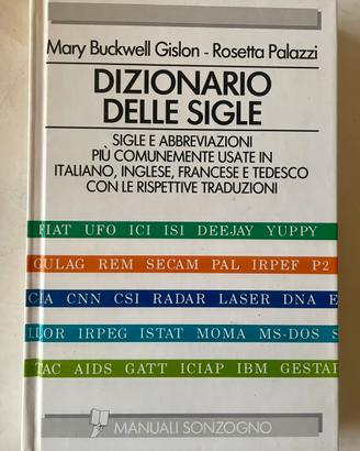 “Dizionario delle sigle” di Buckwell e Palazzi