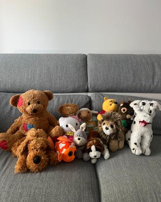 Stock peluche vari