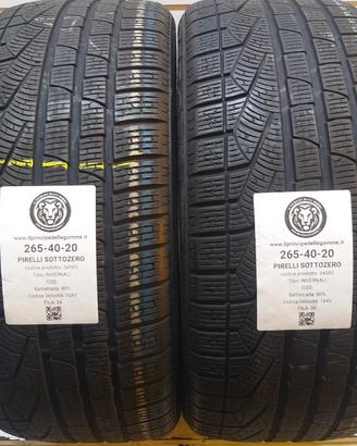 2 GOMME 265 40 20 PIRELLI A54585