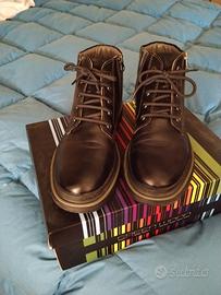 Scarpa alta uomo 45 nera vera pelle