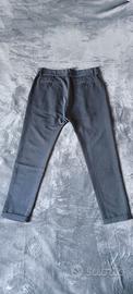Pantalone Grigio Lungo Elegante