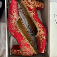 Scarpa costume sardo Oristano