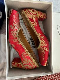 Scarpa costume sardo Oristano