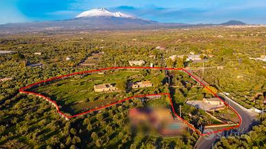 FABBRICATO RURALE 1059 mq con terreno 26.616 mq