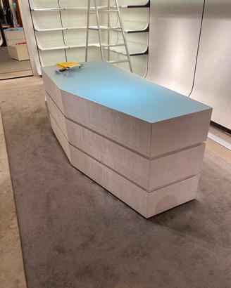 Bancone moderno 180x75x80h con cassetti