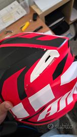 Casco Moto Cross Enduro Airoh Twist GREAT Rosso