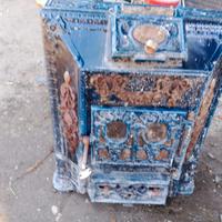 STUFA A LEGNA MARCA FRANCESE-POELES-MANQUETTE