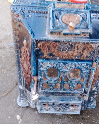 STUFA A LEGNA MARCA FRANCESE-POELES-MANQUETTE