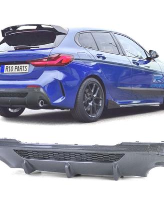 DIFFUSORE BMW F40 19- LOOK M 135i CARBONIO
