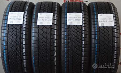 4 pneumatici continental 195/55 r16 87h rft tu1429