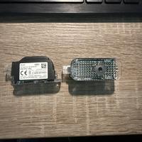 Coppia led audi proiettore logo originali