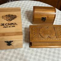 Scatole in Legno
