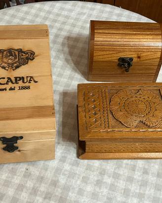Scatole in Legno