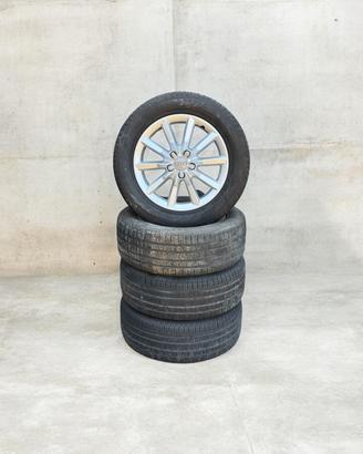 CERCHI IN LEGA AUDI Q3 8u 235 55 17 compresi di go