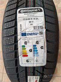 4 Gomme invernali NUOVE Continental 215/40 R18