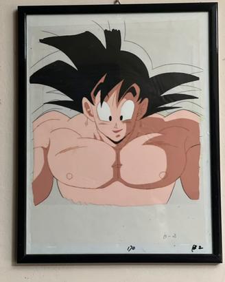 Cella di Animazione Originale – Goku (Dragon Ball)