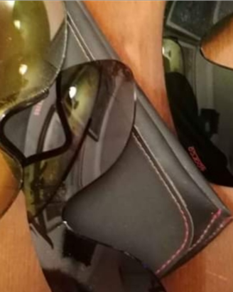 Occhiali da uomo da sole con coppia lenti ricambio