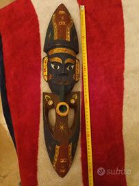 Maschera Africana Etnica in legno 