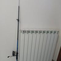 Attrezzatura da pesca spinning completa