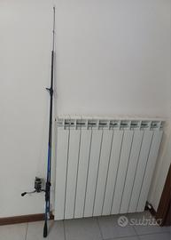 Attrezzatura da pesca spinning completa