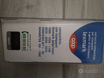 Cartuccia nero stampante Lexmark