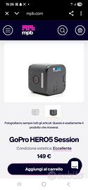 gopro hero5 sessione 