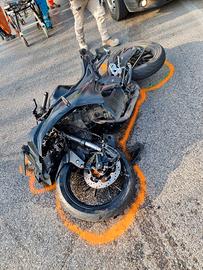 Yamaha yzf r125 2024 (incidentata)