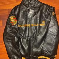 Giacca/bomber varsity in misto pelle Porsche M