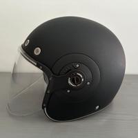 Casco Jet SMK RETRO Nero Opaco - L