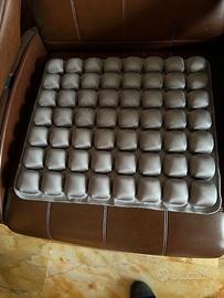 Cuscino antidecubito a bolle d'aria.