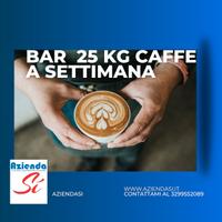AziendaSi bar 25 kg caffè settimana 22M