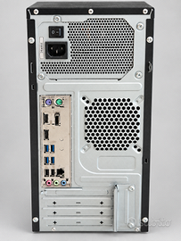 Case pc + monitor e tastiera