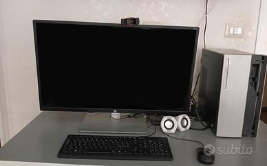 PC  LENOVO Completo con  MONITOR, PC,  WEB CAM 