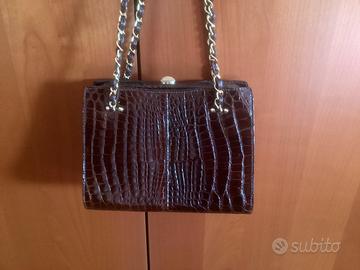 Borsetta in coccodrillo