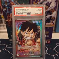 Monkey D. Luffy OP01-003 Leader  PSA 10