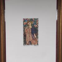 Stampa litografia vetrata artistica